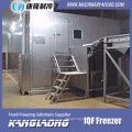 1000Kg/H IQF Diced White Onion Food Quick Freezing Machine With Low Price